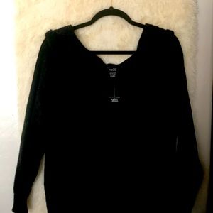 Off the shoulder sweater